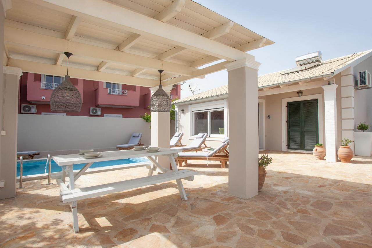 Ninos Corfu Villas Agios Georgios  Ngoại thất bức ảnh