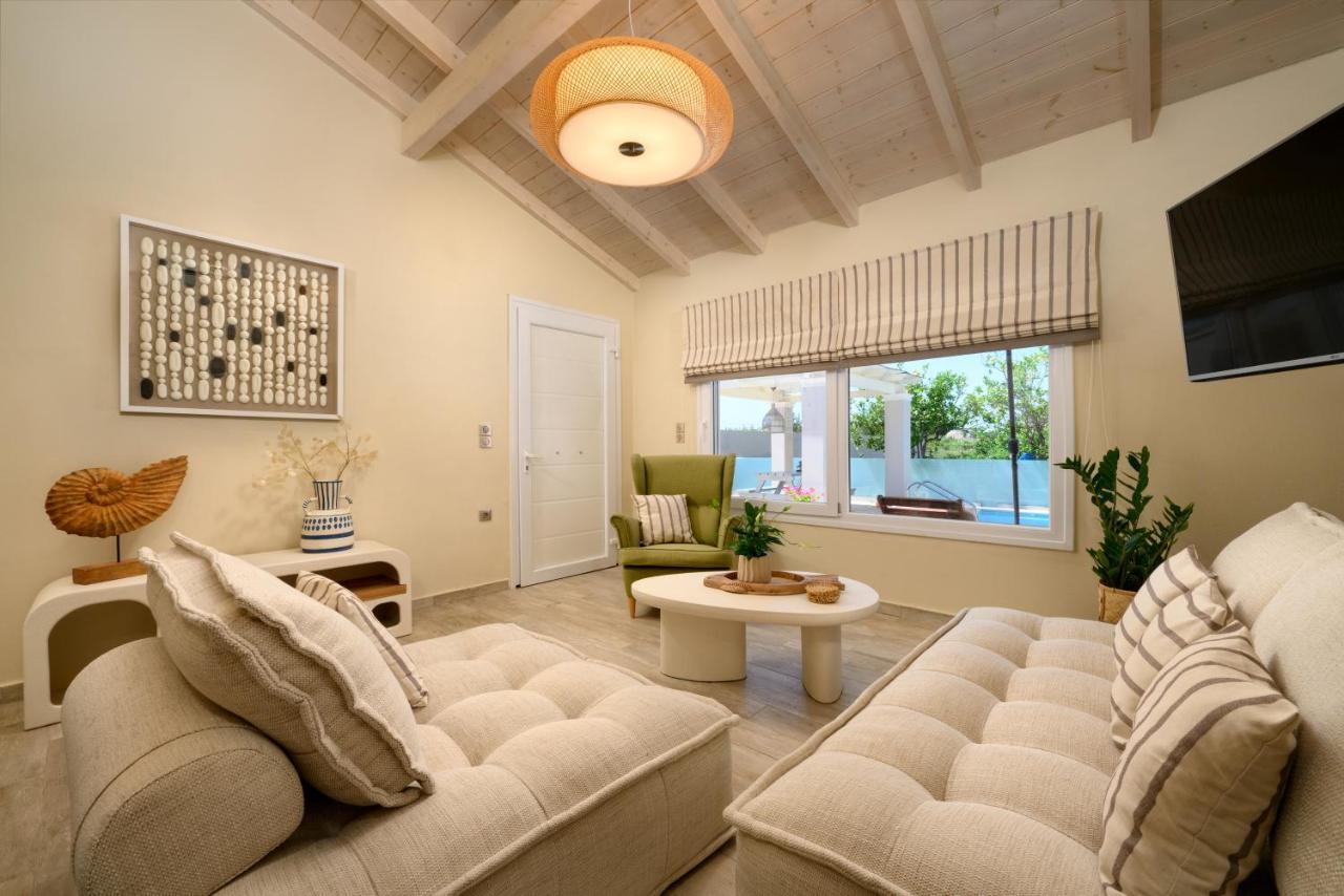 Ninos Corfu Villas Agios Georgios  Ngoại thất bức ảnh